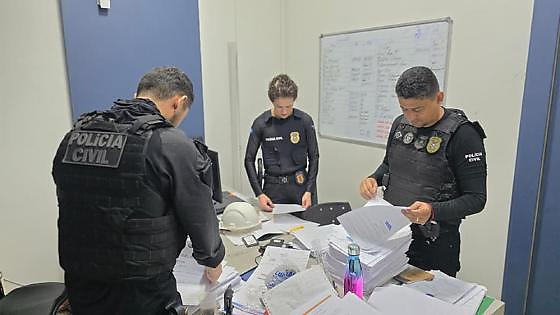 Operação investiga possíveis irregularidades em obras escolares