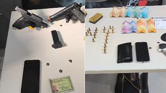 Agente socioeducativo e primo são presos com arma e munições em Várzea Grande
