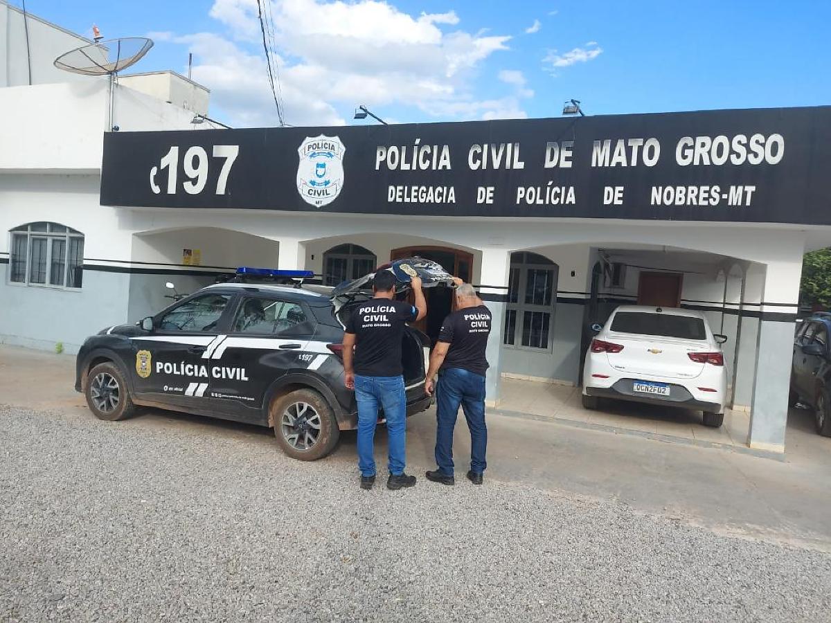 Homem é preso por agredir companheira e descumprir medida protetiva em Nobres, MT