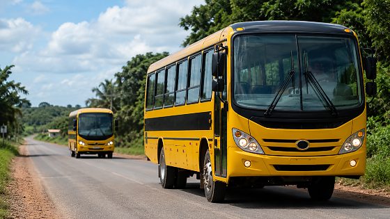 Apiacás banca 73% do transporte escolar após repasses estadual e federal cobrirem menos de um terço dos custos.