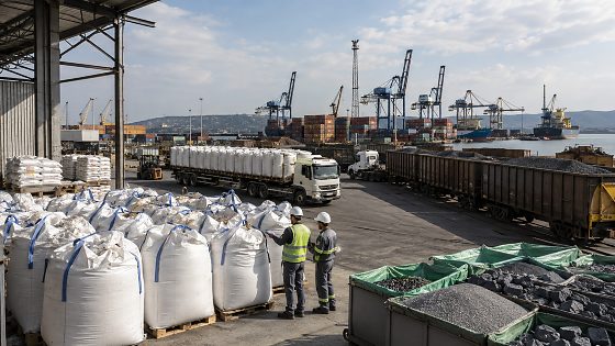 Operações Logísticas no Porto Industrial