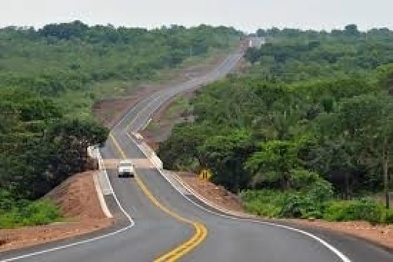 ponte sobre o Rio Cuiabá, na MT-010, em Rosário Oeste