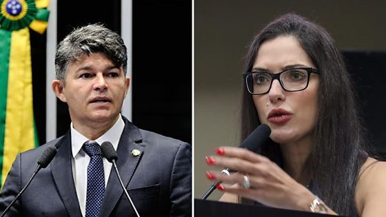 Aliados na mesma coligação, Janaína e Medeiros travam disputa na Justiça por propaganda eleitoral
