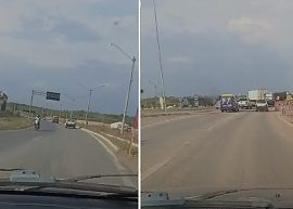 Motorista denuncia falta de sinalização após quase colisão frontal na Rodovia dos Imigrantes