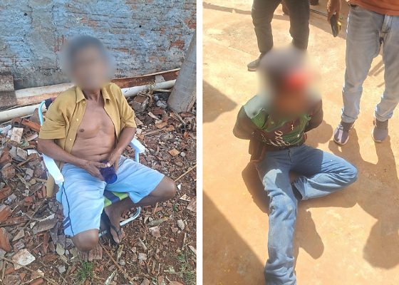 Pai e filho são presos suspeitos de envolvimento em homicídio