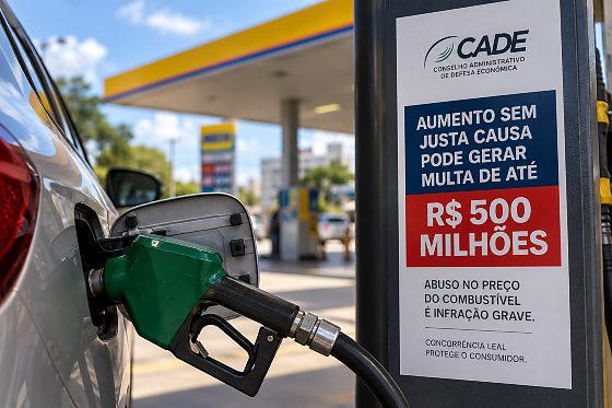multa combustível abusivo