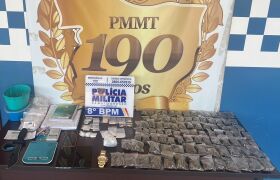 PM apreende adolescentes com 107 porções de drogas em Alta Floresta