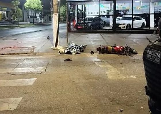 Jovem morre em acidente entre motocicleta e carro no Centro de VG