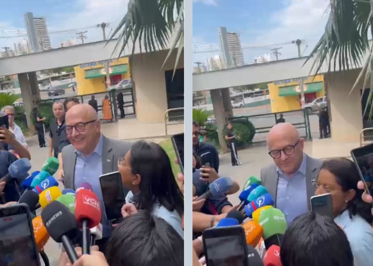 Pivetta critica adversários e comenta acusações em Cuiabá, MT