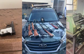 PM prende suspeito de fabricar e modificar armas em Barra do Garças