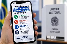 Como denunciar boca de urna e compra de voto no domingo