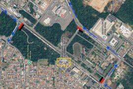 Avenida do CPA começa a ser interditada hoje à noite para as eleições