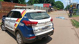 Homem é morto a tiros próximo a padaria em Várzea Grande