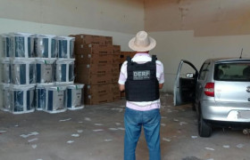 Polícia prende homem e recupera 24 aparelhos de ar-condicionado furtados