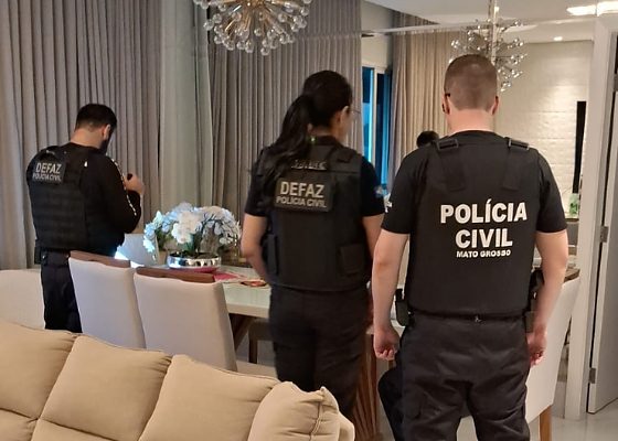 Polícia cumpre 26 ordens contra grupo investigado por tráfico e lavagem de dinheiro em MT