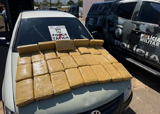 Quatro homens são presos com 31 kg de maconha em casa em Pontes e Lacerda