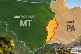 MT terá de pagar R$ 133 mil após perder disputa de 22 mil km² com o Pará