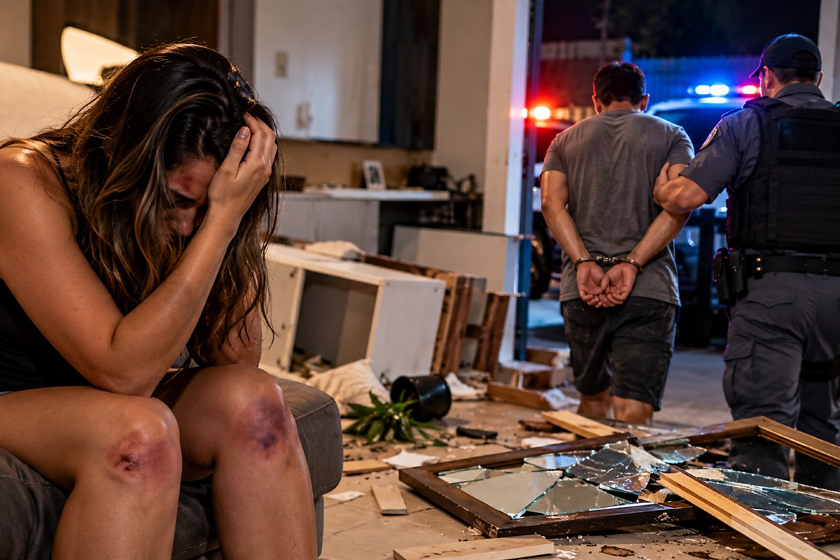 Homem é preso suspeito de agredir companheira em Juína, MT