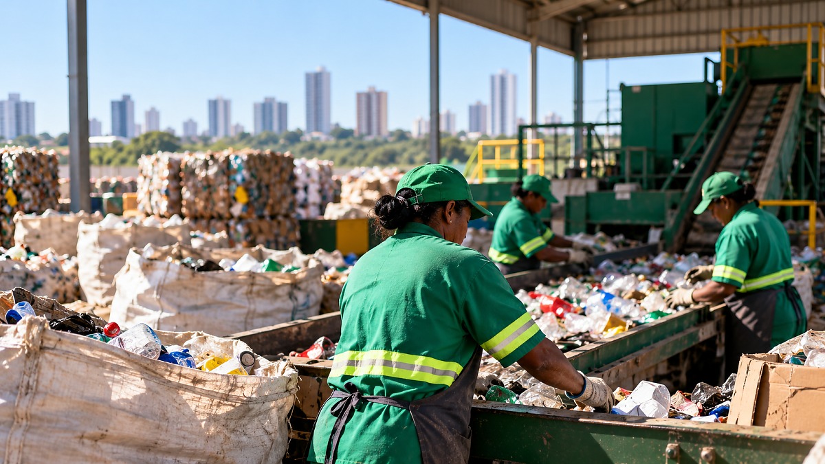 Catadores de Cuiabá podem captar R$ 5,8 milhões para reciclagem em MT