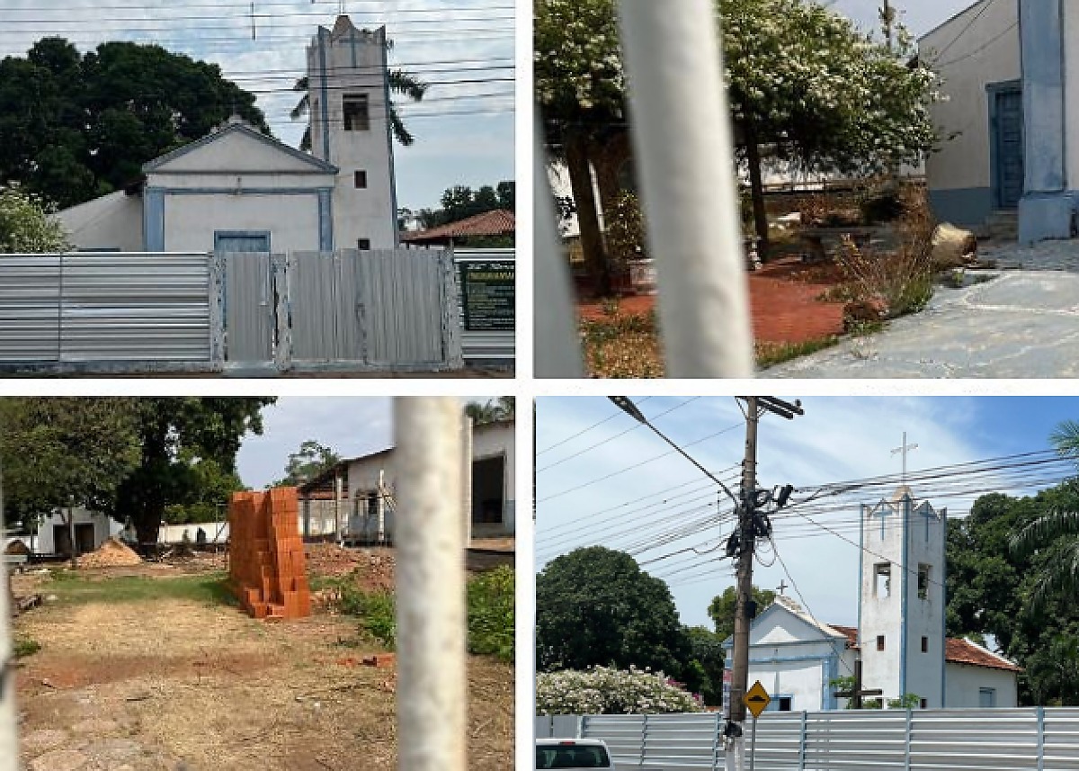 Reforma da Igreja Nossa Senhora da Guia em Várzea Grande sobe para R$ 2,2 milhões