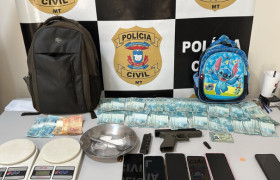 Operação contra facção criminosa prende três pessoas e cumpre 16 mandados em MT