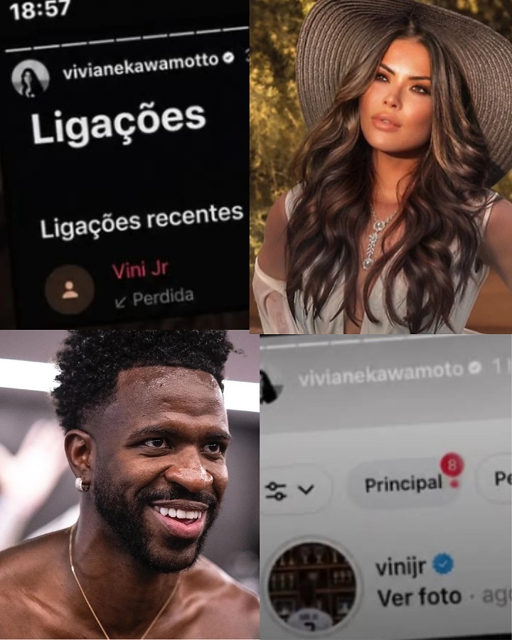 Ex-mulher de governador de Mato Grosso publica prints de Vini Jr.