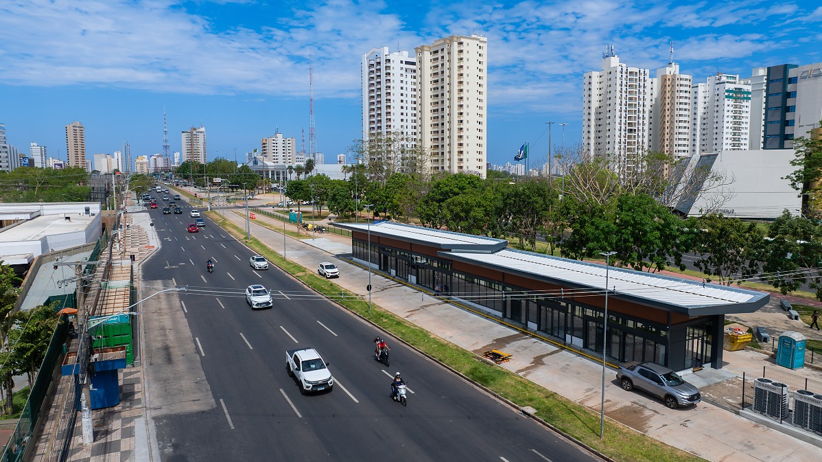 Estações do BRT em Cuiabá ficam prontas em dezembro