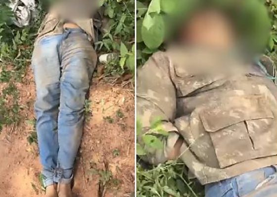 Homem é encontrado com pés amarrados e marcas de tiros no rosto em MT