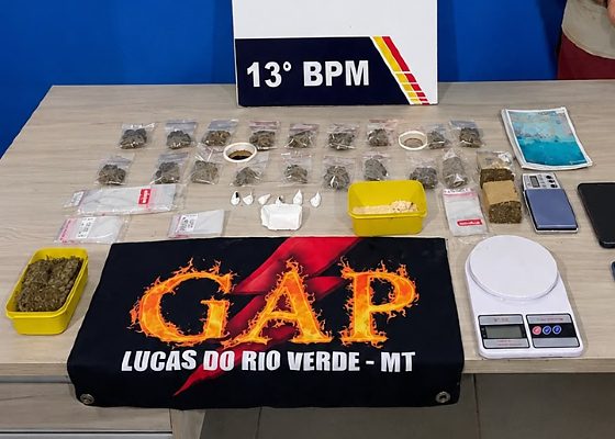Dono de borracharia é preso com drogas e tenta subornar policiais com R$ 200 em MT