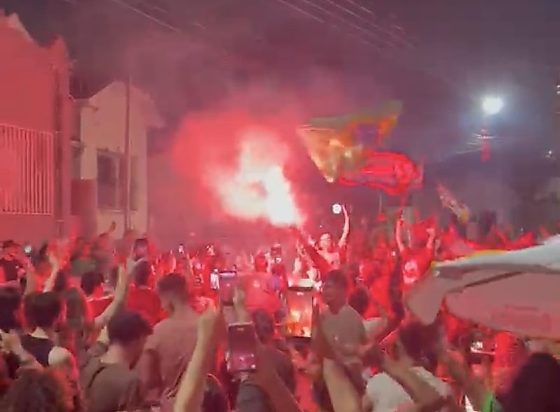 comemoração lula