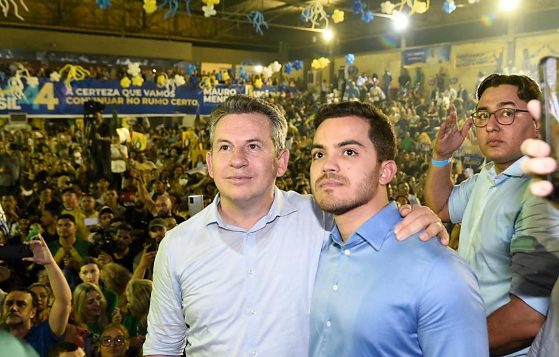 Mauro mendes e Luis Antônio Taveira Mendes