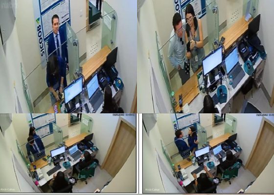 Presidente do TCE-MT foi filmado no caixa durante saque de R$ 500 mil